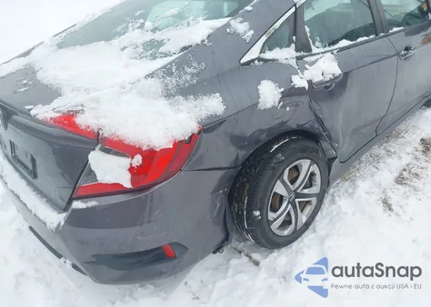 2016 Honda Civic Lx z USA, uszkodzony, nr VIN 19XFC2E56GE005142